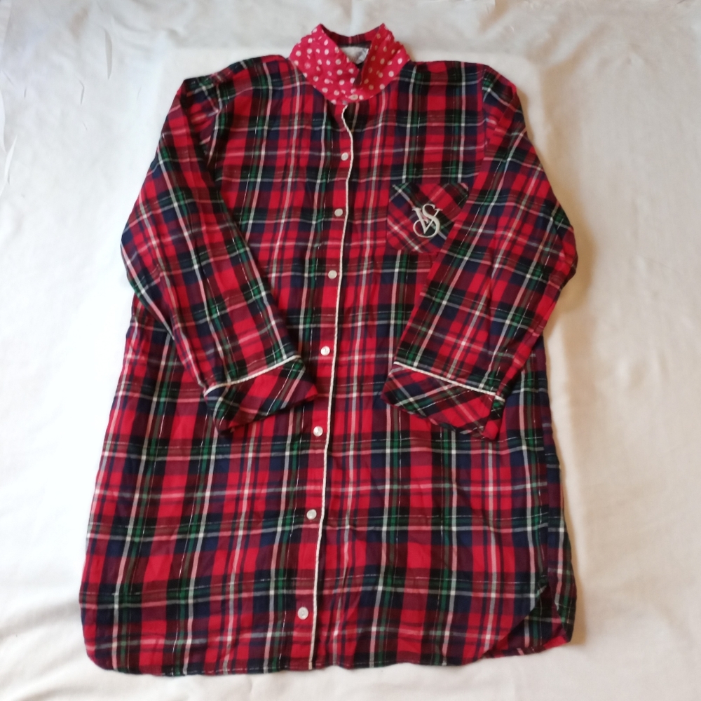 Women's Victoria Secret Long Button Up Gown